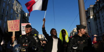 A third weekend of protests in France as youth-led rallies sweep Europe