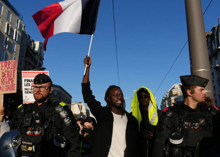 A third weekend of protests in France as youth-led rallies sweep Europe