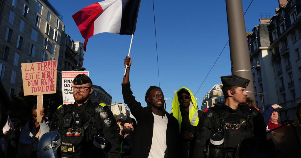 A third weekend of protests in France as youth-led rallies sweep Europe