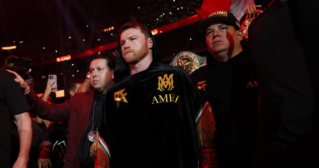 Far from home, Mexican star Canelo Álvarez pushes to reclaim his title