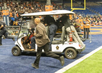 Air Force identifies member who died after rappelling accident during NAVY-UTSA pregame
