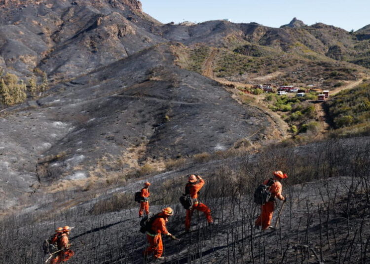 Just 8 years after Woolsey, a new fire ignites in its scar — too soon for both residents and plants