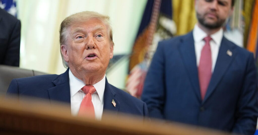 A ‘golden age’ vs. ‘we’re working on it’: Trump and Vance give different pitches on the economy
