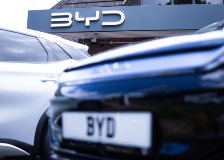 Chinese carmakers outsell Japanese rivals in Europe for the first time