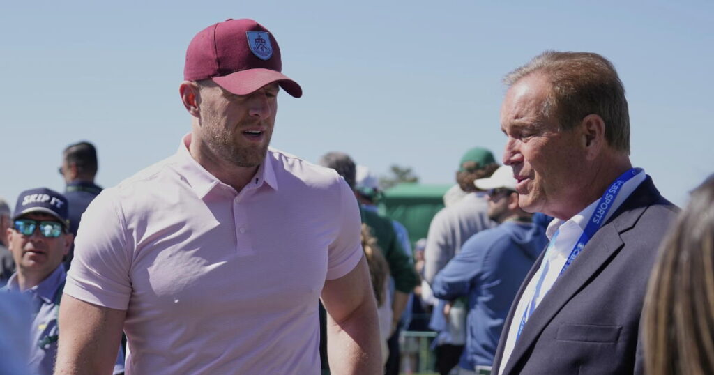 Jim Nantz says he ‘learned a lesson’ trying to Peanut punch ball from J.J. Watt: Don’t do it