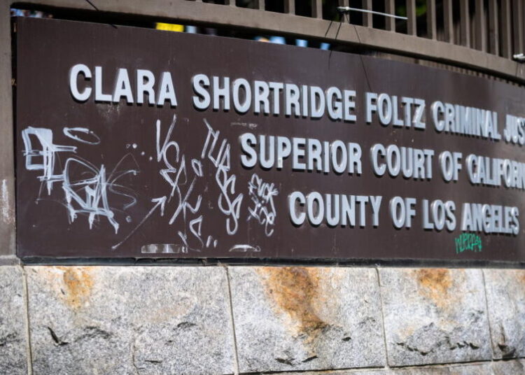 Los Angeles city employee among four charged in downtown graffiti spree