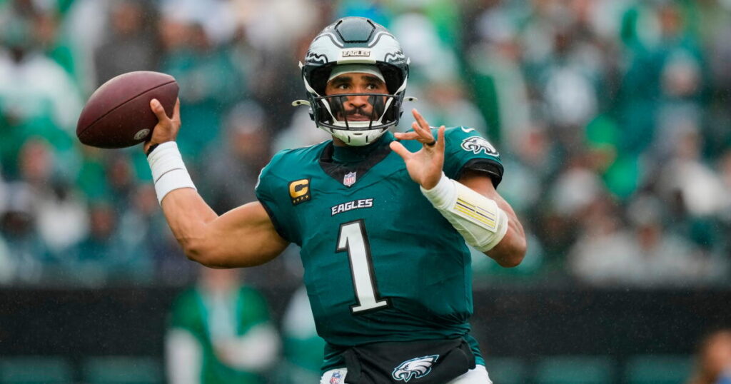 Eagles quarterback Jalen Hurts is out for the season after blood clots found in lungs