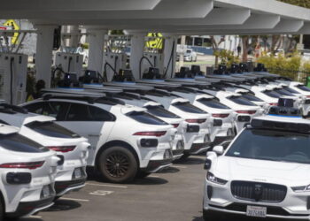 ‘They come in droves’: How robotaxis are hogging EV chargers in one corner of Southern California