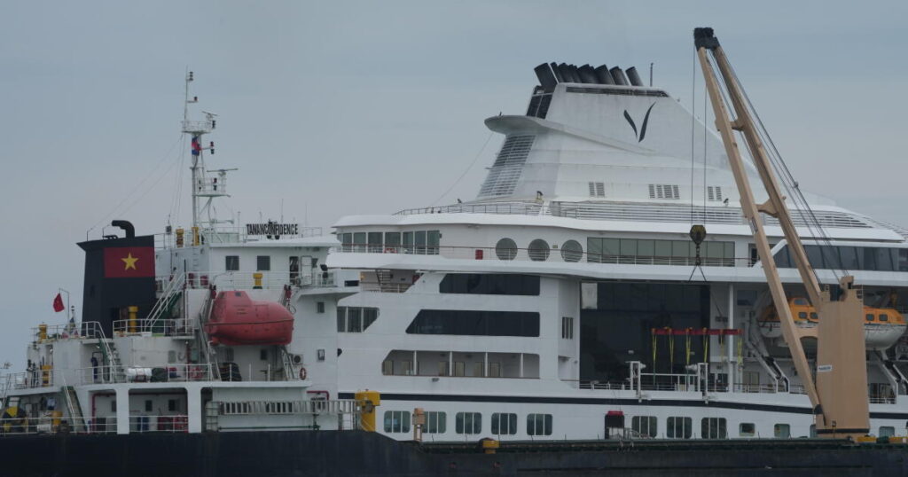 U.S. cruise ship suspends a global voyage in Asia due to fuel costs, stranding 200 passengers