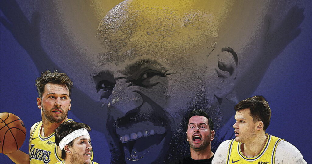 LeBron who? Lakers happily shed the burden of departed star