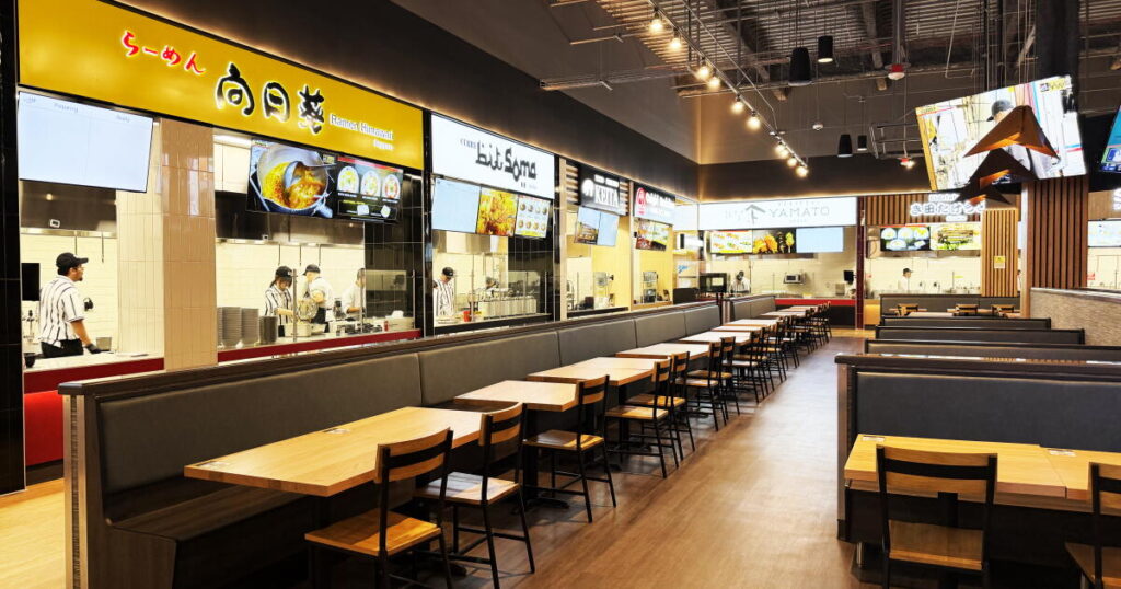 A new food hall brings Japan’s most coveted restaurants — and bowling — to Ventura