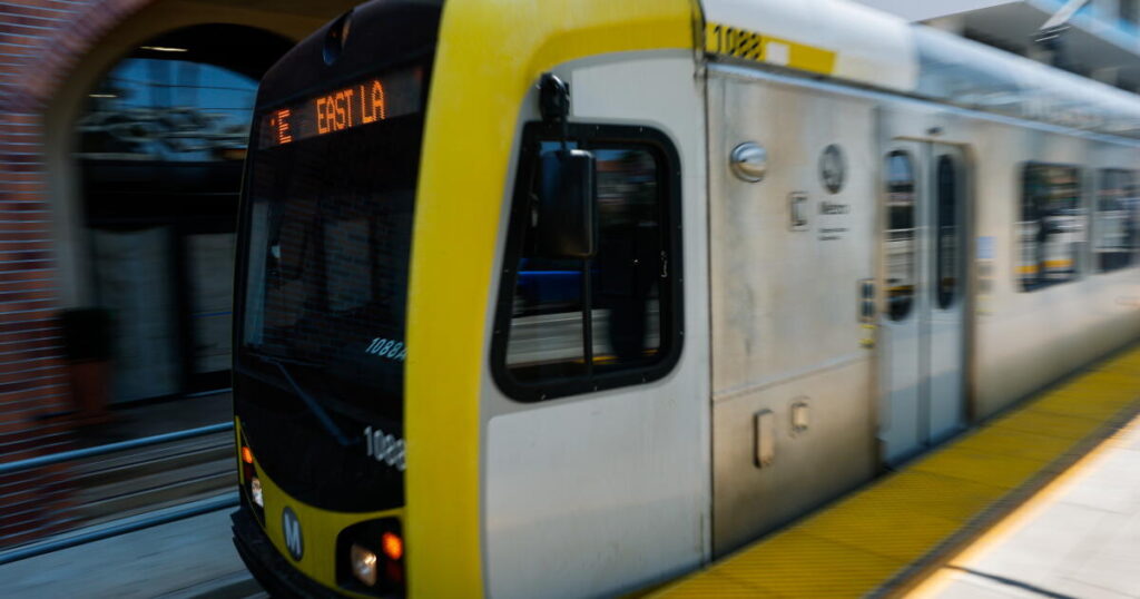 East San Fernando Valley light rail line gets underway — five years behind schedule.
