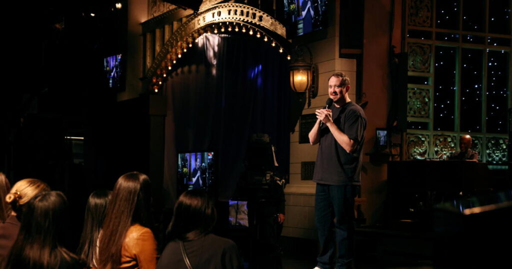 As outrage over Shane Gillis’ ‘SNL’ monologue has grown, one person has kept quiet