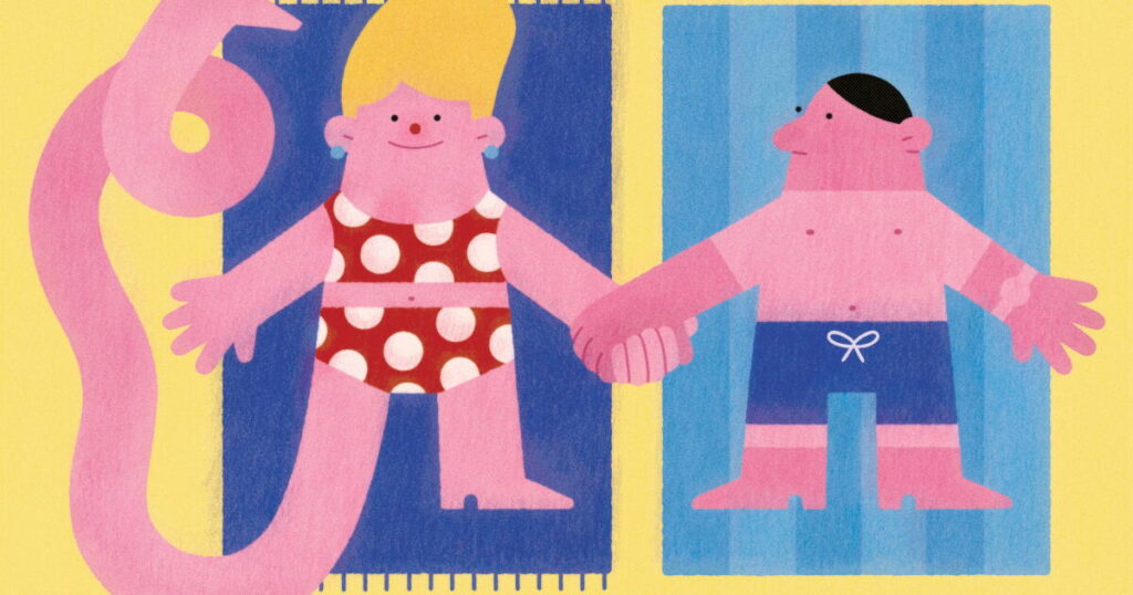 Could I pull off a red bikini at 55? My husband’s deep love helped me love myself