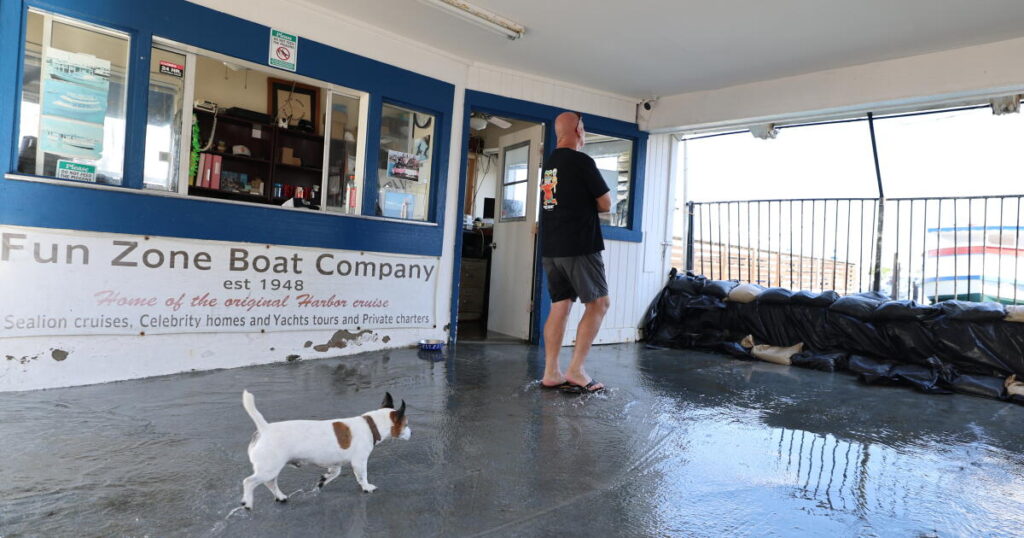 Southern California’s flood risks extended another day, weather service says