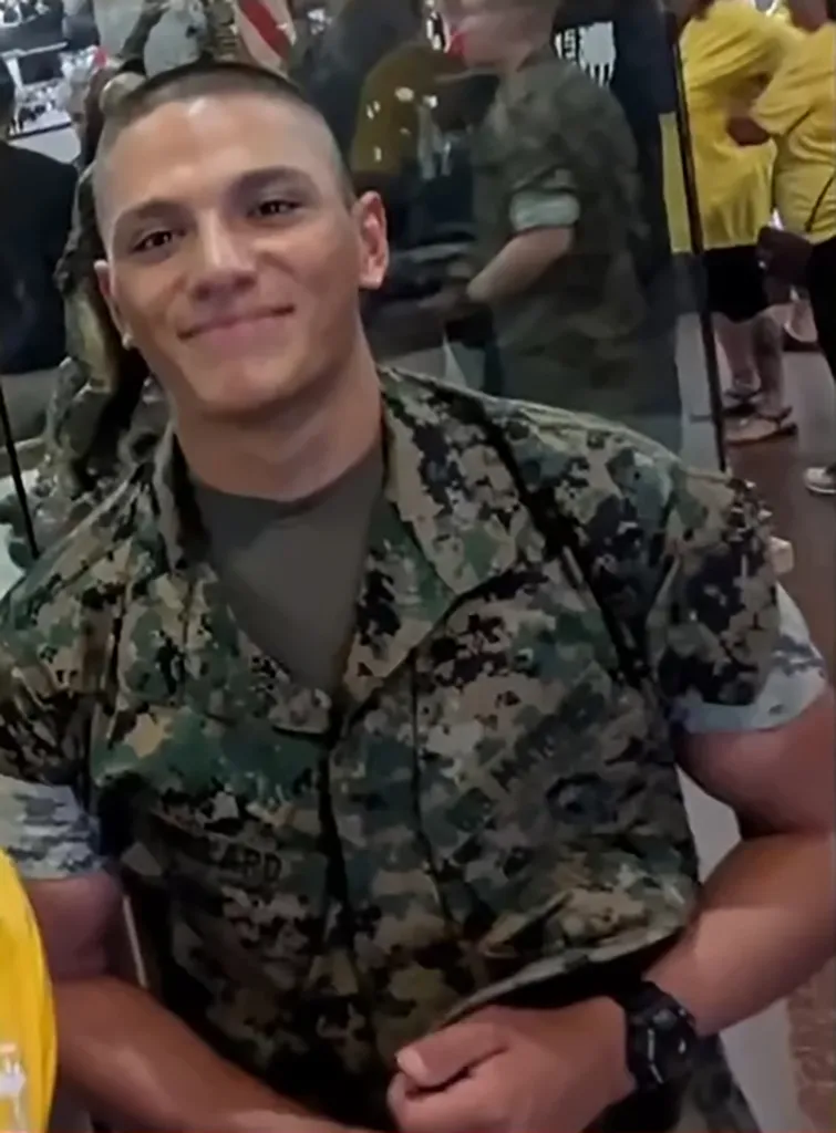 US Marine Devin Jacob Ballard, 20, was arrested in Okinawa, Japan, on suspicion of robbing and killing 39-year-old Anna Yagi at a hotel.