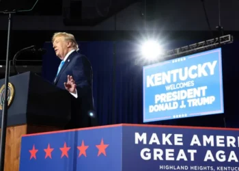Trump campaign speech stopped cold by another red state protester