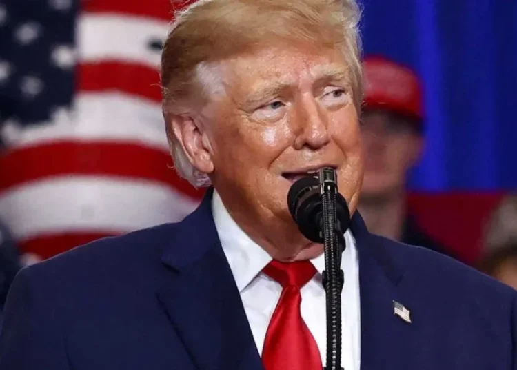‘Is that okay?’ Trump startled as loud noises disrupt Texas rally