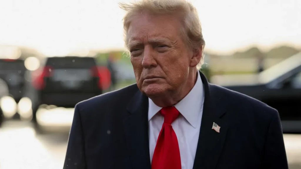 Suspicious bruising on Trump spreads to his face as speculation abounds