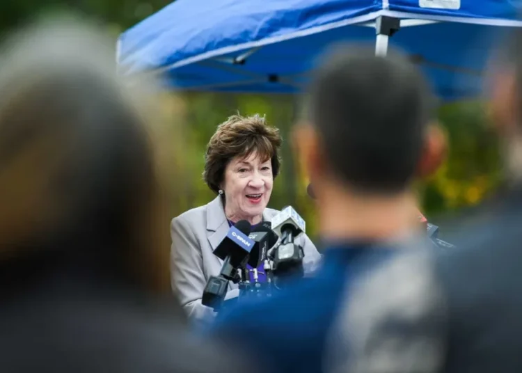 Susan Collins scrambles away from vicious GOP ad featuring her own attack: report