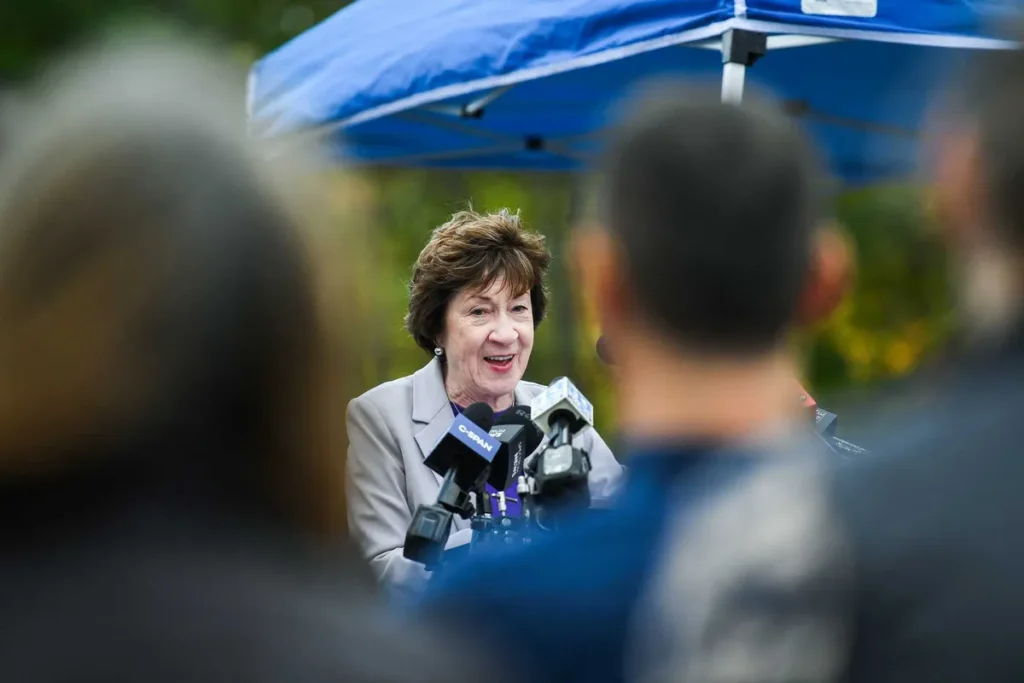 Susan Collins scrambles away from vicious GOP ad featuring her own attack: report