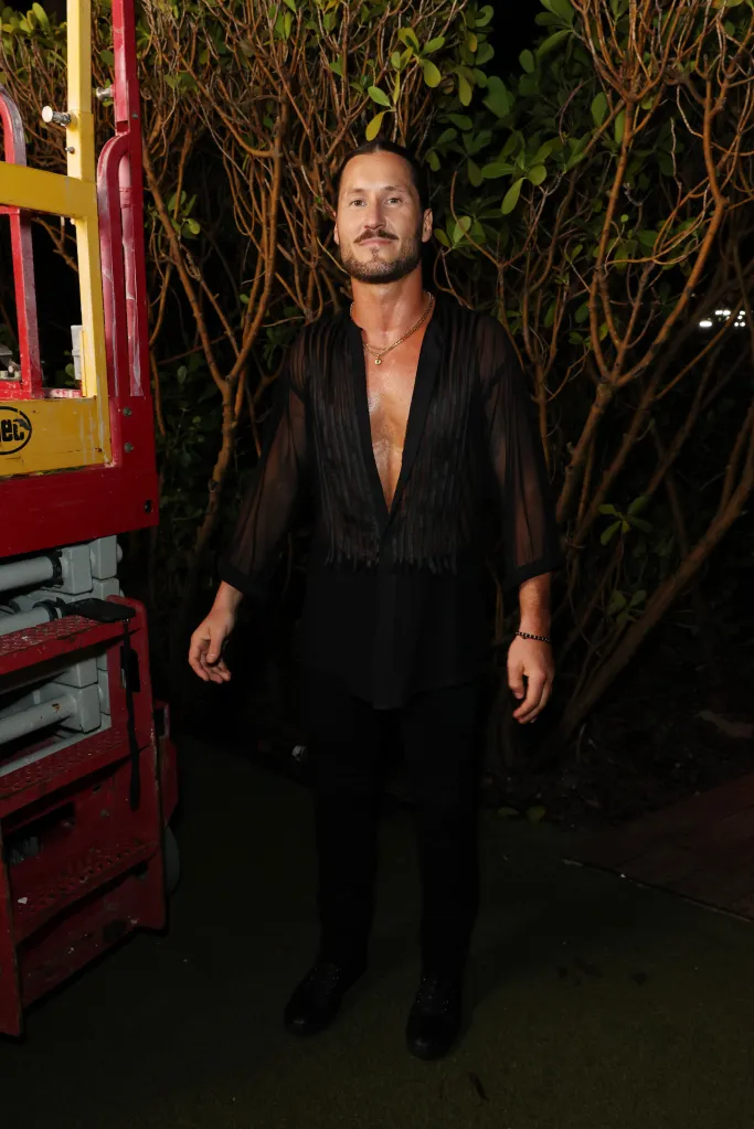 Val Chmerkovskiy attends the Sports Illustrated Swimsuit Runway Show.