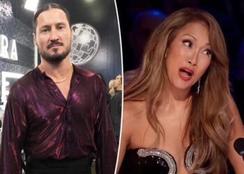 Val Chmerkovskiy suspended from ‘DWTS’ after ‘inappropriate’ Carrie Ann Inaba slap joke