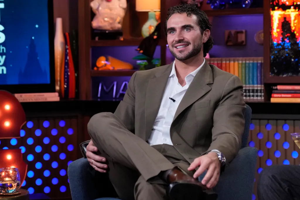Joe Bradley on Watch What Happens Live with Andy Cohen.