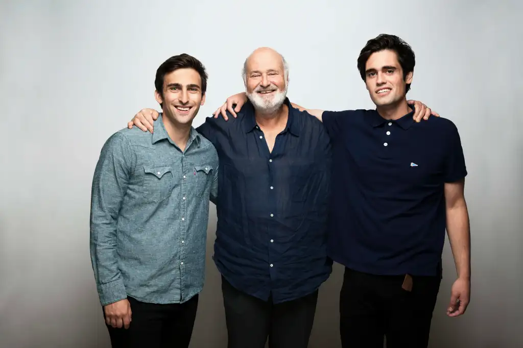 Writer Matt Elisofon, director Rob Reiner and writer Nick Reiner of the film