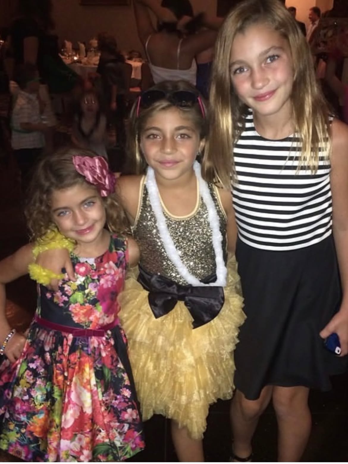 Milania Giudice and her sisters as children.