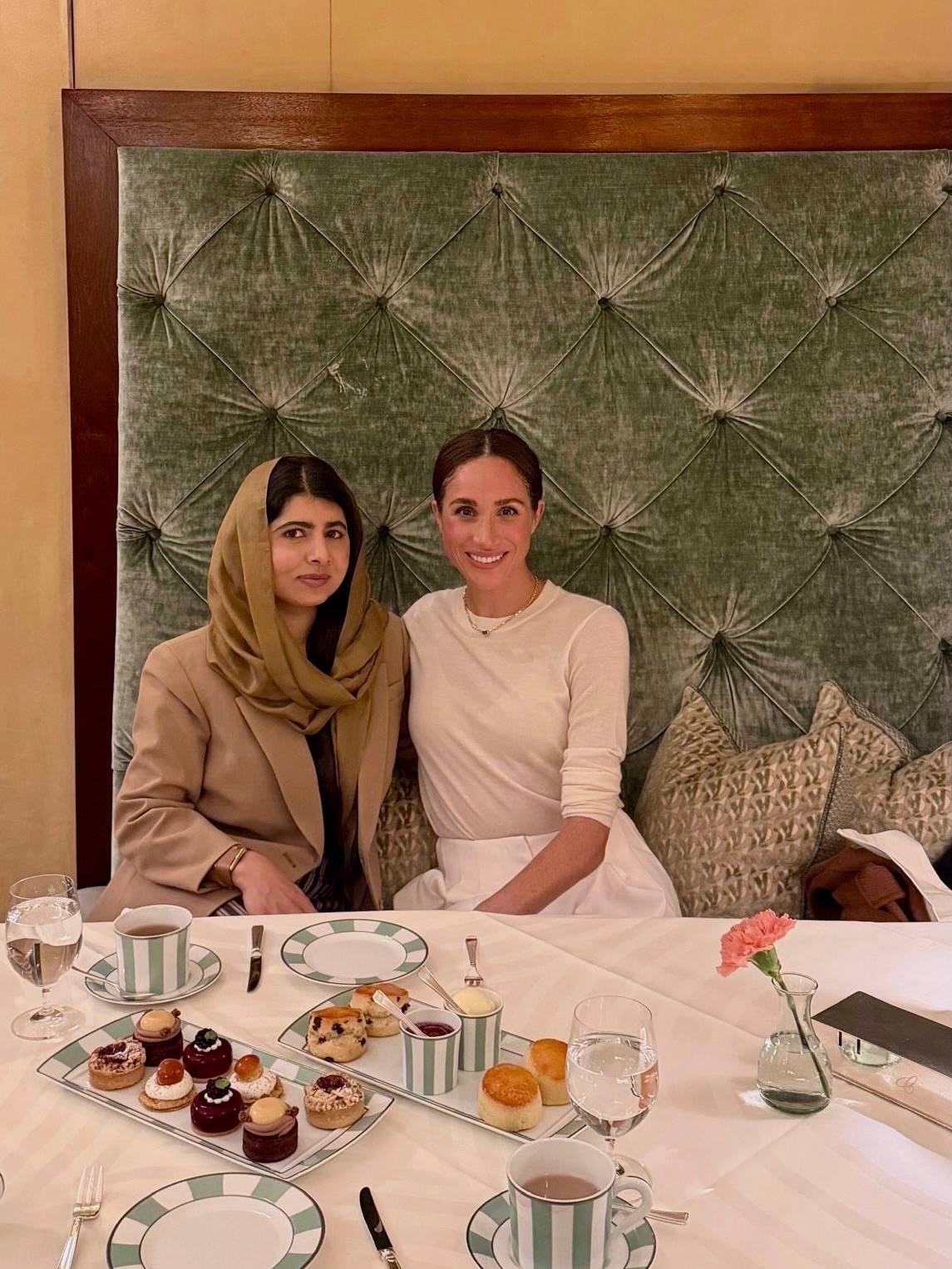 Meghan Markle discloses reason for secret London meet-up with Malala Yousafzai.