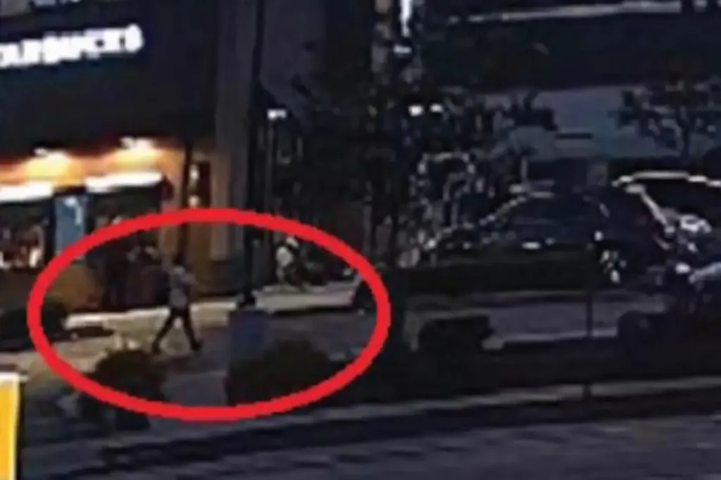 Surveillance footage of Yuriana Julia