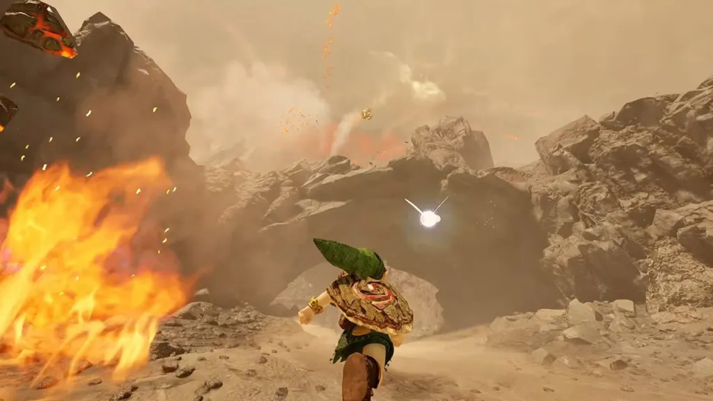 Zelda Ocarina of Time Remake Death Mountain