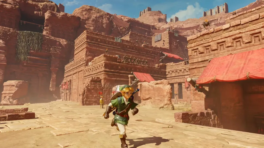 Zelda Ocarina of Time Remake Gerudo Fortress