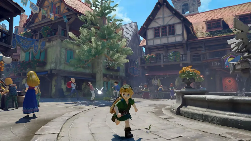 Zelda Ocarina of Time Remake Hyrule Castle